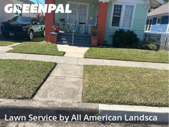 Lawn mowed in Galveston, 77550