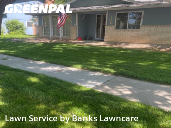 Front Yard Mowing in Eagle, 83616, Yard Services by Banks Lawncare, work completed in Nov , 2025