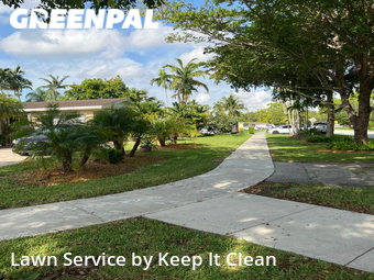 Yard Cuttingin Kendall,33176,Lawn Maintenance by Keep It Clean, work completed in Nov , 2025