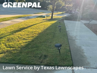 Yard Mowingin Wylie,75098,Lawn Cutting by Texas Lawnscapes, work completed in Dec , 2025