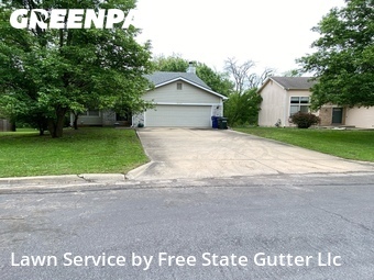 Lawn Mowin Lawrence,66049,Lawn Cutting by Free State Gutter Llc, work completed in Jun , 2026