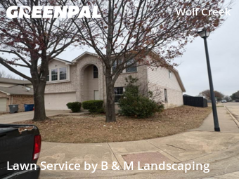 Landscape Design In Dallas,75237,Landscaping by B & M Landscaping, work completed in Feb , 2026