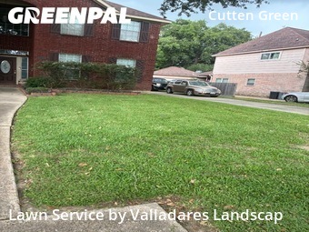Yard Mowingin Houston,77066,Lawn Cut by Valladares Landscap, work completed in Jun , 2026
