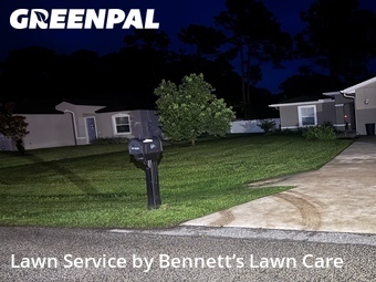 Lawn mowed in Palm Coast, 32164