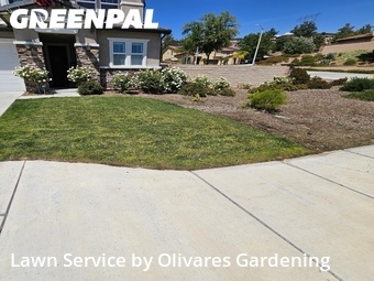 Lawn mowing work completed in Santa Clarita, CA