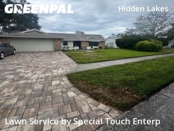 Lawn Mowingin Palm Harbor,34683,Lawn Cutting by Special Touch Enterp, work completed in Feb , 2026