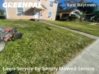 Lawn Mowing Servicein Baytown,77520,Lawn Service by Simply Mowed Service, work completed in Dec , 2025