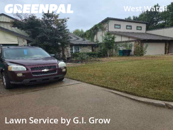 Lawn Mowing Servicein Yukon,73099,Yard Mowing by G.I. Grow, work completed in Feb , 2026