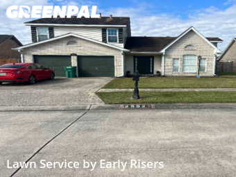 Yard Management in Marrero, 70072, Yard Cutting by Early Risers, work completed in Nov , 2025