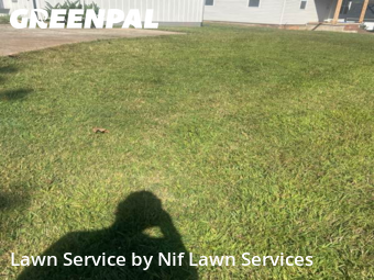 Lawn Upkeep in Lowell, 28098, Yard Cutting by Nif Lawn Services, work completed in Nov , 2025