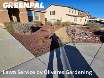 Local Lawn And Landscape Maintenance Services Near Me In Lancaster,93536,Landscaping Renovation by Olivares Gardening , work completed in Dec , 2025