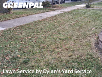 Lawn Mowing Servicein Oak Park,60304,Grass Cut by Dylan's Yard Service , work completed in Dec , 2025