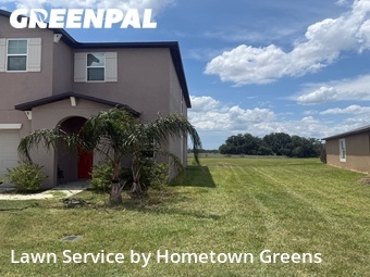 Grass Cutin Wesley Chapel,33545,Yard Mowing by Hometown Greens , work completed in Jun , 2026