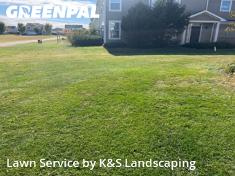 Yard Cuttingin Joliet,60431,Lawn Cutting by K&S Landscaping, work completed in Nov , 2025