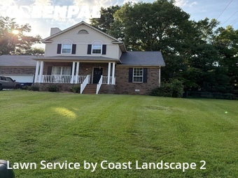 Grass Cutin Smyrna,37167,Lawn Care Service by Coast Landscape 2, work completed in Jul , 2026