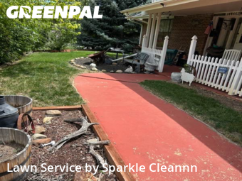 Lawn Mowing Servicein Longmont,80503,Lawn Maintenance by Sparkle Cleannn, work completed in Feb , 2026