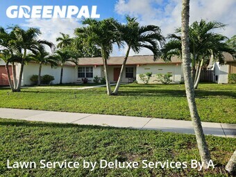 Lawn Cutin Sunrise,33351,Yard Cutting by Deluxe Services By A, work completed in Jun , 2026