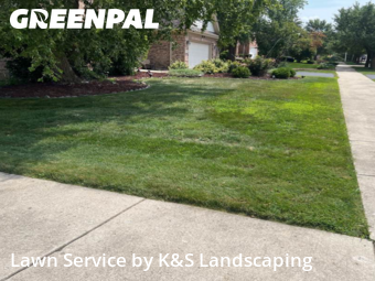 Lawn Mowing Servicein Orland Park,60467,Lawn Mowing by K&S Landscaping, work completed in Dec , 2025