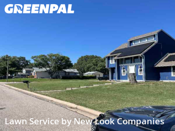 Front Yard Mowing in Derby, 67037, Yard Care by New Look Companies , work completed in Nov , 2025