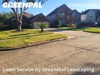 Lawn Maintenancein Missouri City,77459,Lawn Mowing by Greenleaf Lanscaping, work completed in Feb , 2026
