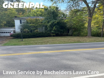 Lawn Mowing Servicein Mansfield,44904,Grass Cut by Bachelders Lawn Care, work completed in Nov , 2025