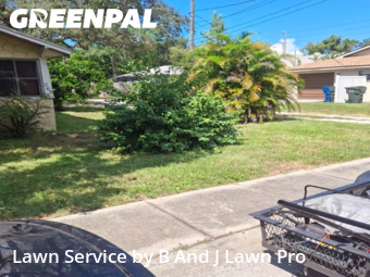 Lawn Cutin Largo,33770,Lawn Cutting by B And J Lawn Pro, work completed in Dec , 2025