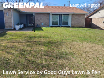 Lawn mowed in Arlington, 76010