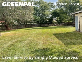 Lawn Servicein Houston,77015,Grass Cut by Simply Mowed Service, work completed in Nov , 2025