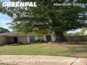 Lawn Mowing Servicein Cypress,77429,Grass Cutting by Valladares Landscap, work completed in Jun , 2026