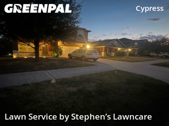 Lawn Servicein Cypress,77433,Lawn Mow by Stephen’s Lawncare, work completed in Dec , 2025