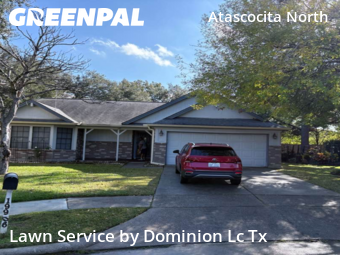 Lawn Mowing Servicein Humble,77346,Lawn Care by Dominion Lc Tx, work completed in Jan , 2026