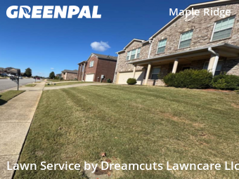 Front Yard Mowing in Madison, 35757, Lawn Mowing by Dreamcuts Lawncare Llc, work completed in Nov , 2025