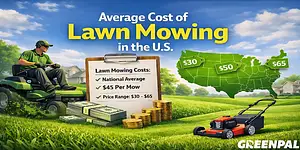 GreenPal Reports U.S. Lawn Mowing Costs Average $44.37 Nationwide