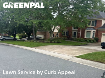 Lawn Mowingin Matthews,28105,Lawn Care Service by Curb Appeal, work completed in Oct , 2025