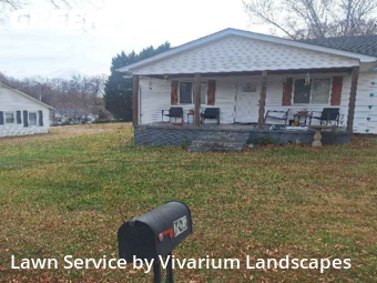 Lawn Servicein Kannapolis,28081,Yard Cutting by Vivarium Landscapes, work completed in Dec , 2025