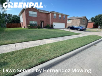 Lawn Servicein Saginaw,76131,Grass Cutting by Hernandez Mowing, work completed in Jan , 2026