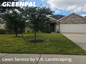 Grass Cuttingin Spring,77386,Lawn Care Service by V.A. Landscaping, work completed in Dec , 2025