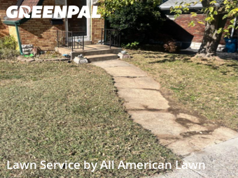 Grass Cuttingin Affton,63123,Lawn Mowing by All American Lawn , work completed in Dec , 2025