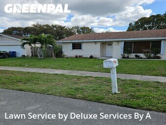 Yard Cuttingin Sunrise,33351,Lawn Service by Deluxe Services By A, work completed in Jun , 2026