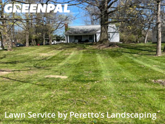 Lawn Maintenance in Broadview Heights, 44147, Yard Cutting by Peretto’s Landscaping, work completed in Nov , 2025