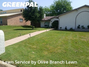 Lawn Carein North Richland Hills,76180,Lawn Maintenance by Olive Branch Lawn, work completed in Jun , 2026