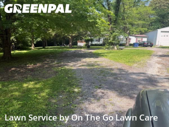 Front Yard Mowing in Defiance, 63341, Lawn Upkeep by On The Go Lawn Care, work completed in Nov , 2025