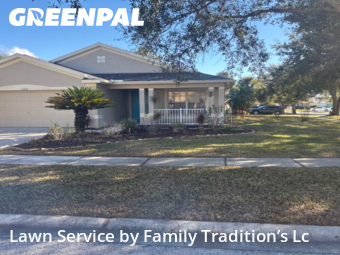 Lawn Carein Riverview,33569,Lawn Mow by Family Tradition’s Lc, work completed in Feb , 2026