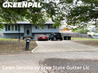 Yard Care Services in Topeka, 66605, Yard Cutting by Free State Gutter Llc, work completed in Nov , 2025