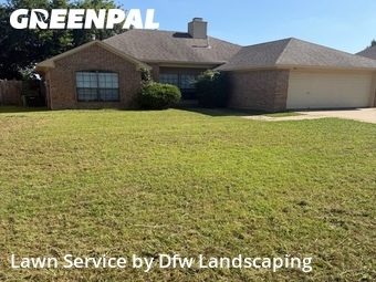 Lawn Cutin Denton,76209,Lawn Maintenance by Dfw Landscaping , work completed in Jun , 2026