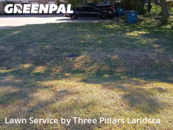 Lawn Mowing Servicein Grapevine,76051,Yard Mowing by Three Pillars Landsca, work completed in Nov , 2025