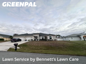 Lawn Mowing in Palm Coast, 32164, Lawn Upkeep by Bennett’s Lawn Care , work completed in Dec , 2025