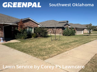 Lawn Cuttingin Yukon,73099,Lawn Mowing Service by Corey F’s Lawncare, work completed in Dec , 2025