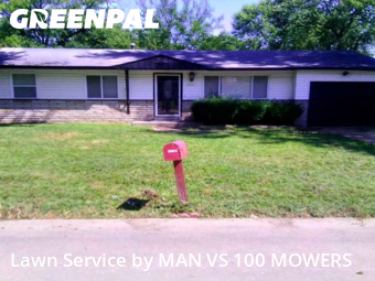 Grass Cut nearby St. Louis, MO, 