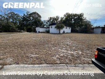 Grass Cutin Jacksonville,32210,Grass Cut by Castros Contracting , work completed in Feb , 2026